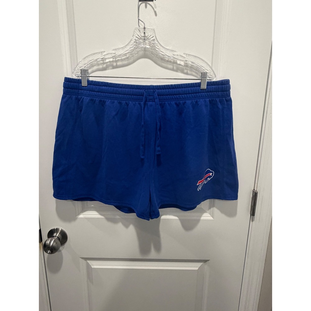 Fanatics Women Shorts Buffalo Bills Logo Blue 2XL